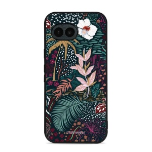 Lesklý kryt na mobil Google Pixel 10a - Mobiwear Glossy G043G, temná flóra