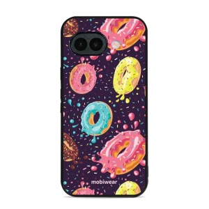 Lesklý kryt na mobil Google Pixel 10a - Mobiwear Glossy G046G, donutky