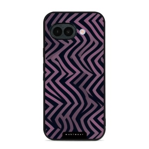 Lesklý kryt na mobil Google Pixel 10a - Mobiwear Glossy GA55G, fialové klikyháky