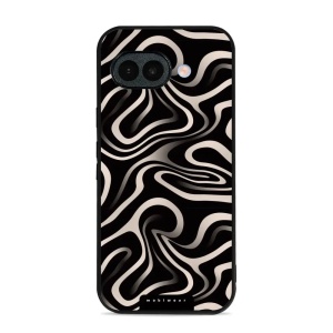 Lesklý kryt na mobil Google Pixel 10a - Mobiwear Glossy GA63G, vlnky a linky