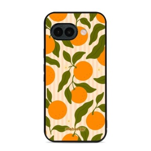 Lesklý kryt na mobil Google Pixel 10a - Mobiwear Glossy GP82G, pomeranče