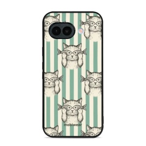 Lesklý kryt na mobil Google Pixel 10a - Mobiwear Glossy GP90G, číča ryby