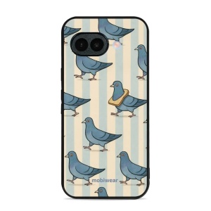 Lesklý kryt na mobil Google Pixel 10a - Mobiwear Glossy GP91G, holubi