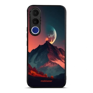 Lesklý kryt na mobil Vivo V70 FE - Mobiwear Glossy G007G, hora s měsícem