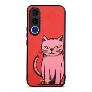 Lesklý kryt na mobil Vivo V70 FE - Mobiwear Glossy G054G, kocourek