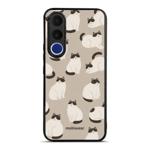 Lesklý kryt na mobil Vivo V70 FE - Mobiwear Glossy G160G, kočičáci