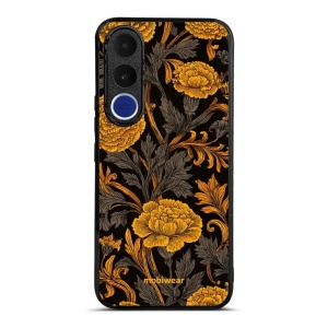 Lesklý kryt na mobil Vivo V70 FE - Mobiwear Glossy G173G, žlutá kvítka