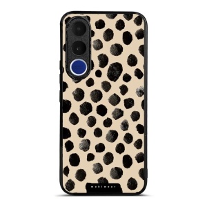 Lesklý kryt na mobil Vivo V70 FE - Mobiwear Glossy GA50G, černé puntíky