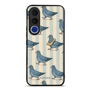 Lesklý kryt na mobil Vivo V70 FE - Mobiwear Glossy GP91G, holubi