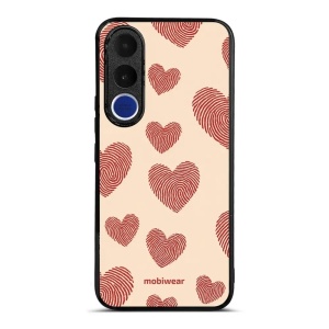 Lesklý kryt na mobil Vivo V70 FE - Mobiwear Glossy GP93G, otisk srdce
