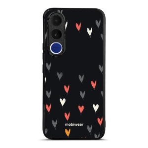 Lesklý kryt na mobil Vivo V70 FE - Mobiwear Glossy GP79G, srdíčka