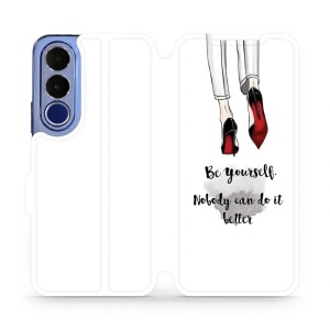 Flip pouzdro na mobil Vivo V70 FE - Mobiwear M046P, be yourself