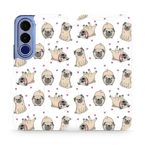 Flip pouzdro na mobil Vivo V70 FE - Mobiwear M097P, mopsíci