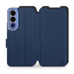 Flip pouzdro Mobiwear Semiš na mobil Vivo V70 FE - černé