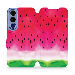 Flip pouzdro na mobil Vivo V70 FE - Mobiwear V086S, melounek
