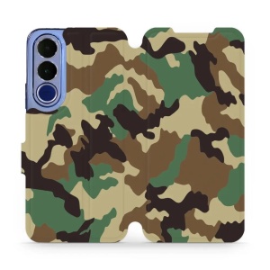 Flip pouzdro na mobil Vivo V70 FE - Mobiwear V111P, maskáče