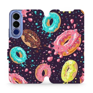 Flip pouzdro na mobil Vivo V70 FE - Mobiwear VP19S, donutky