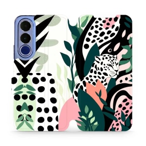 Flip pouzdro na mobil Vivo V70 FE - Mobiwear VP53S, levhart