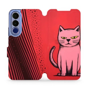Flip pouzdro na mobil Vivo V70 FE - Mobiwear VP54S, kocourek