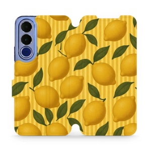 Flip pouzdro na mobil Vivo V70 FE - Mobiwear VP81S, citrony