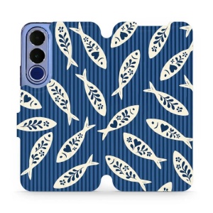 Flip pouzdro na mobil Vivo V70 FE - Mobiwear VP89S, rybky