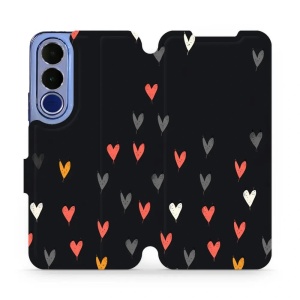 Flip pouzdro na mobil Vivo V70 FE - Mobiwear VP79S, srdíčka