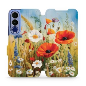 Flip pouzdro na mobil Vivo V70 FE - Mobiwear VP43S, letní louka