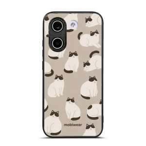 Lesklý kryt na mobil Xiaomi POCO X8 Pro - Mobiwear Glossy G160G, kočičáci
