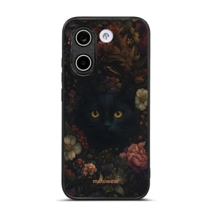 Lesklý kryt na mobil Xiaomi POCO X8 Pro - Mobiwear Glossy G161G, temná kočka