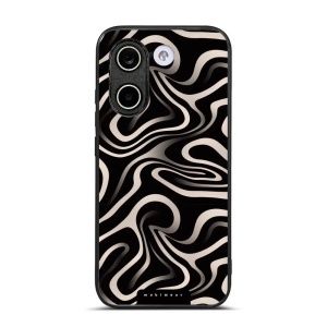 Lesklý kryt na mobil Xiaomi POCO X8 Pro - Mobiwear Glossy GA63G, vlnky a linky