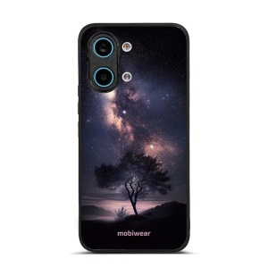 Lesklý kryt na mobil Xiaomi POCO X8 Pro Max - Mobiwear Glossy G005G, strom s galaxií