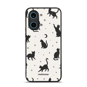 Lesklý kryt na mobil Xiaomi POCO X8 Pro Max - Mobiwear Glossy G162G, noční kočky