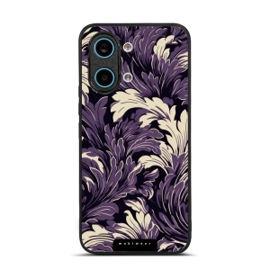 Lesklý kryt na mobil Xiaomi POCO X8 Pro Max - Mobiwear Glossy GA46G, fialové rostliny