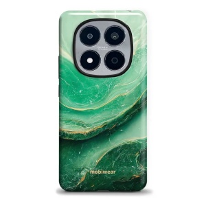 Odolný kryt na mobil Xiaomi Redmi Note 15 Pro 5G - Mobiwear Elite Pro EP38E, zelený mramor