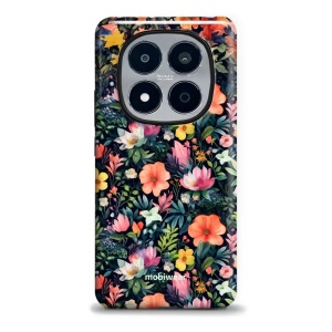 Odolný kryt na mobil Xiaomi Redmi Note 15 Pro 5G - Mobiwear Elite Pro EP48E, pestré kvítky