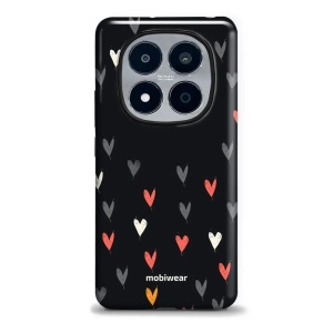 Odolný kryt na mobil Xiaomi Redmi Note 15 Pro 5G - Mobiwear Elite Pro EP79E, srdíčka