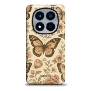 Odolný kryt na mobil Xiaomi Redmi Note 15 Pro 5G - Mobiwear Elite Pro EP92E, motýlové