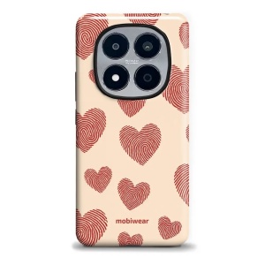 Odolný kryt na mobil Xiaomi Redmi Note 15 Pro 5G - Mobiwear Elite Pro EP93E, otisk srdce