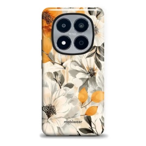 Odolný kryt na mobil Xiaomi Redmi Note 15 Pro 5G - Mobiwear Elite Pro EP75E, podzimní květy
