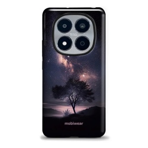 Odolný kryt na mobil Xiaomi Redmi Note 15 Pro 5G - Mobiwear Elite Pro E005E, strom s galaxií