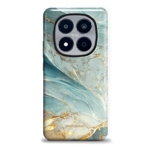 Odolný kryt na mobil Xiaomi Redmi Note 15 Pro 5G - Mobiwear Elite Pro EP34E, zelenkavý a zlatavý mramor
