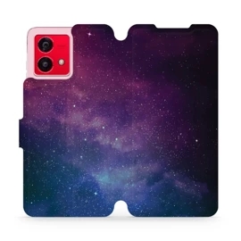 Flipové pouzdro Mobiwear - Motorola Moto G84 5G - V147P Mlhovina