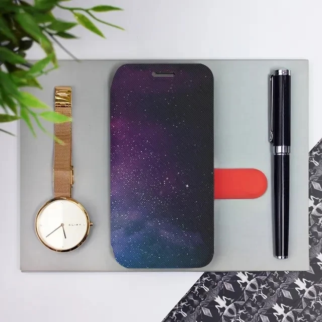 Flipové pouzdro Mobiwear - Xiaomi 13T / 13T Pro - V147P Mlhovina