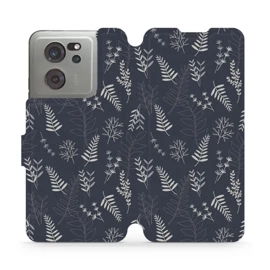 Flipové pouzdro Mobiwear - Xiaomi 13T / 13T Pro - VP15S Kapradiny