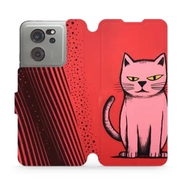 Flipové pouzdro Mobiwear - Xiaomi 13T / 13T Pro - VP54S Kocourek