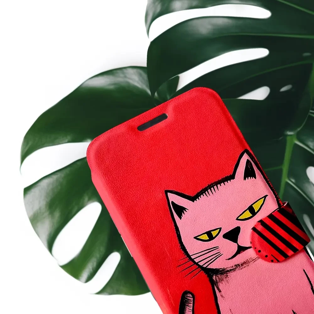 Flipové pouzdro Mobiwear - Xiaomi 13T / 13T Pro - VP54S Kocourek