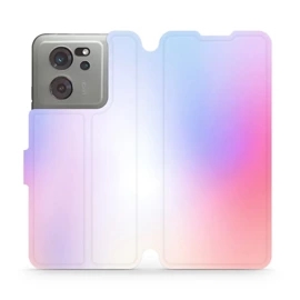 Flipové pouzdro Mobiwear - Xiaomi 13T / 13T Pro - VP65S Nachový odstín