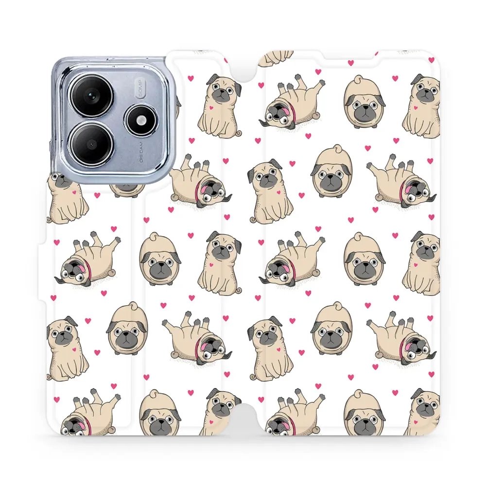 Flipové pouzdro Mobiwear - Xiaomi Redmi Note 14 5G - M097P Mopsíci