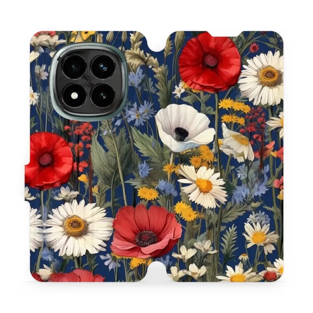 Flipové pouzdro Mobiwear - Xiaomi Redmi Note 14 Pro Plus 5G - VP46S Temná louka