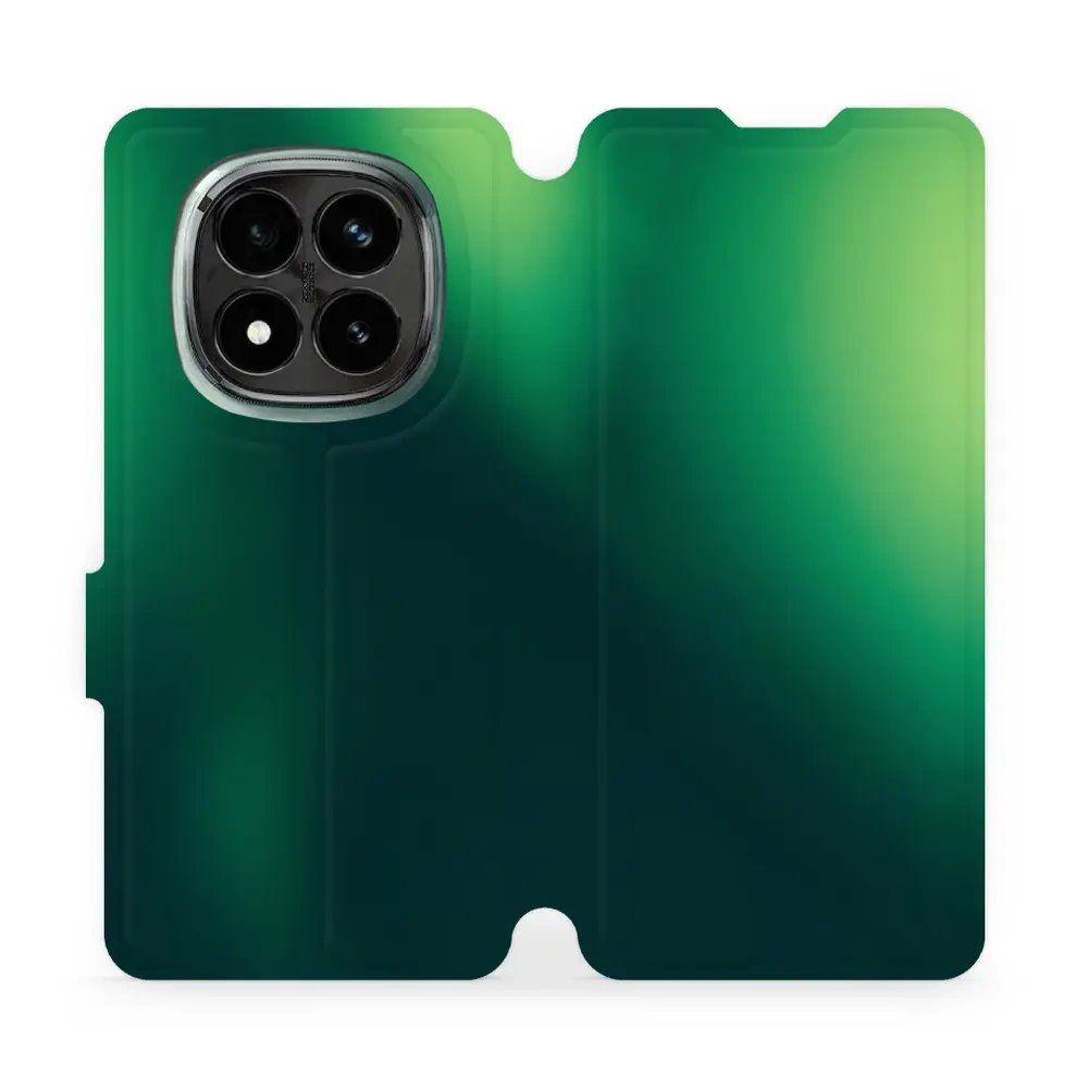 Flipové pouzdro Mobiwear - Xiaomi Redmi Note 14 Pro Plus 5G - VP61S Zelený odstín